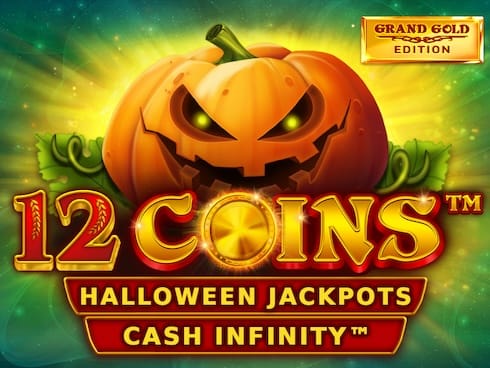 12 Coins Grand Gold Edition Halloween Jackpots game cover